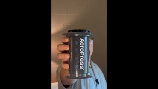 how to brew The Aeropress [upl. by Ettedranreb]