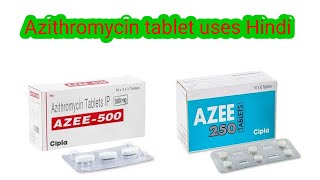 Azee tablet 500mg250mg Azithromycin [upl. by Alejna]