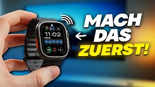 Apple Watch Ultra 2  Die ersten 19 Dinge die du tun musst SOFORT 😳⌚ [upl. by Ainimre]