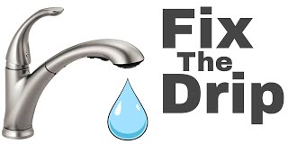 How To Fix A Dripping Kitchen Faucet in 5 Minutes [upl. by Melas]