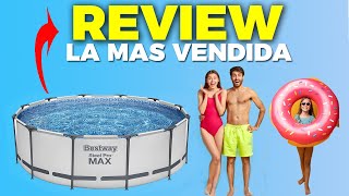 Piscina Bestway Steel Pro MAX  Análisis  ▶Amazones 2024◀ [upl. by Niuqaoj]