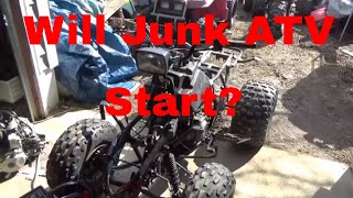 Suzuki Quadrunner LT160 Turning a Junk Quad into a Running ATV [upl. by Nah]