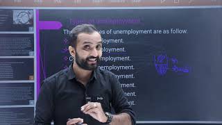 Type of unemployment bbs 2nd year macroeconomics chapter3 [upl. by Suoilenroc275]