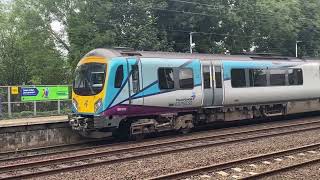 Trains at Levenshulme CreweManchester Line 24072024 [upl. by Wilcox682]