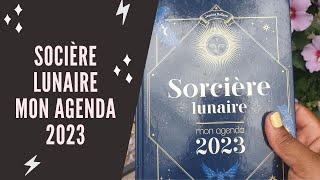 REVUE  Sorcière lunaire Mon agenda 2023 [upl. by Mcclenaghan325]