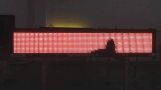 Signtronix Two Line TriColor LED Sign [upl. by Fakieh]