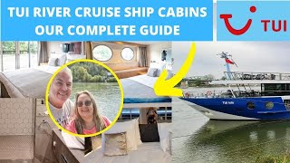 TUI River Cruise Ship Cabins Review  Our Complete Guide [upl. by Morgana]