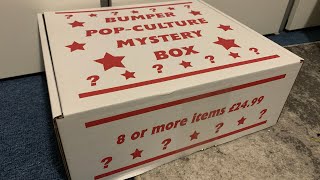 HMV BUMPER POPCULTURE MYSTERY BOX UNBOXING [upl. by Siramay]