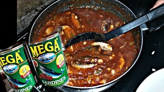 Quick recipe for canned Sardines in tomato sauce [upl. by Giliane]