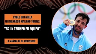 Pablo Biffarela entrenador de El Maligno Torres quotEs un triunfo en equipoquot [upl. by Capwell48]