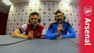 UnClassic Commentary  Olivier Giroud amp Carl Jenkinson [upl. by Jermain]