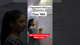 Trigonometry class 10th maths tricks trigonometry mcq important education exam tranding [upl. by Kutzer93]