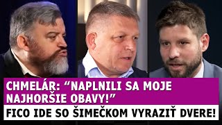 Chmelár naplnili sa moje najhoršie obavy Fico ide so Šimečkom vyraziť dvere parlamentu [upl. by Aisel]