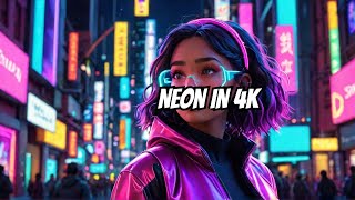 Ultra High Definition 4K Neon Neon colourful 4k HD video [upl. by Durward]