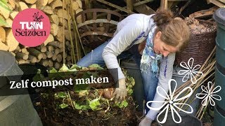 Zelf compost maken  Tuinseizoen [upl. by Cawley333]