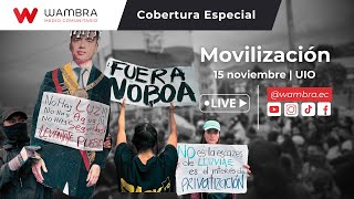 🔴 Protestas contra el gobierno de Daniel Noboa en Ecuador  EN VIVO [upl. by Silenay821]