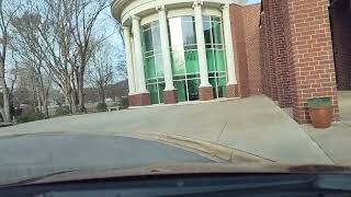 Driving through Brevard North Carolina A beautiful college town Saturday February 17 2024 [upl. by Ilka836]