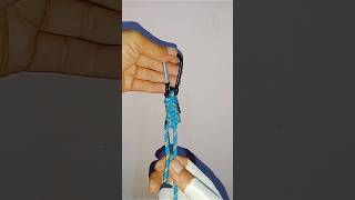 Rolled knots for tying climbing ropes shorts knot climbing tying simpul tali tutorial method [upl. by Bunni]