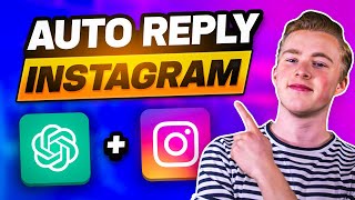 Auto Reply to Instagram DM Messages Manychat  AI Tutorial [upl. by Anerok]