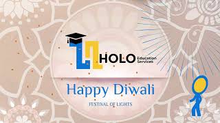 Happy Diwali 2024 🎇 Celebrating the Festival of Lights with HOLO Education Services [upl. by Rodolph]