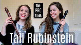 Jazz recorder Interview with Tali Rubinstein  Team Recorder [upl. by Yllod]