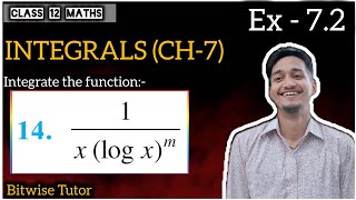 Q14  Integrate 1xlog xm  Integrate 1 by x log x power m [upl. by Ettevol]