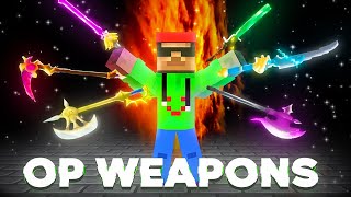 How I Collected Strongest WEAPONS in this Minecraft Server [upl. by Rehctelf]