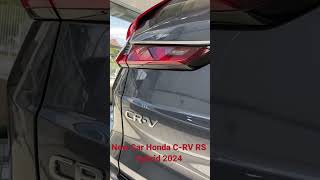 New Face Of The Car Honda CRV RS Hybrid 2024 [upl. by Lhamaj]