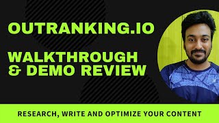 Outrankingio Review  GPT3 AI Writer GPT3 amp SEO Content Tool [upl. by Shiri]