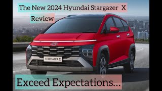 The New 2024 Hyundai Stargazer 15 GLS X IVT Full Review [upl. by Enaywd583]