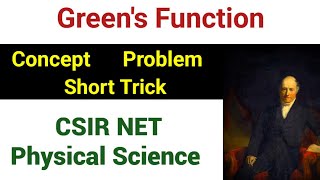 Green Function Mathematical Physics CSIR NET Physics [upl. by Ainalem]