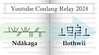 YouTube Conlang Relay 2024  Leg 2  Ilothwii [upl. by Epillihp209]