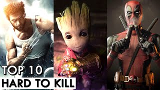 Top 10 Superheroes Impossible To Kill  Explained In Hindi  BNN Review [upl. by Asinla]