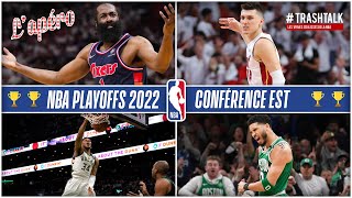 NBA Playoffs 2022  demifinales le gros point après deux matchs à lEst [upl. by Ecikram]