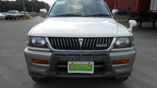 Stock No2156 MITSUBISHI CHALLENGER XR Super select 4WD 1997 [upl. by Elconin]