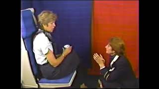 Pan Am Training Video quotThis is MY Jump Seatquot circa mid1980s [upl. by Enywad]