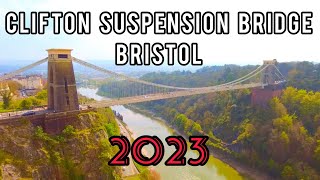 Clifton Suspension Bridge Bristol 2023 [upl. by Ynaoj657]