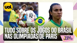 🔴 OLIMPÍADAS 2024 SELEÇÃO BRASILEIRA COMEÇA BEM MAS OSCILA EM PARIS [upl. by Salahi]