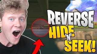 FORTNITE REVERSE HIDE N SEEK WITH JESSER LSK and MOPI [upl. by Leavy544]