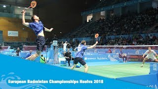 Highlights Day 3 European Badminton Champioship Huelva 2018 [upl. by Nady222]