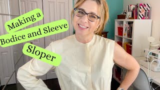 Make a Bodice Sloper from a Free Pattern [upl. by Suirad]