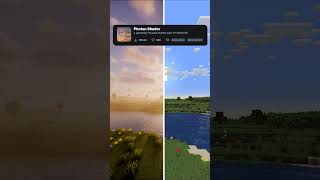 REALISTIC And BEST Minecraft Shaders shorts [upl. by Annette]