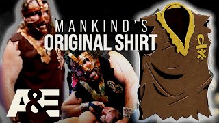 WWEs Most Wanted Treasures Mick Foley Makes A CRAZY Deal For Mankinds Original Shirt  AampE [upl. by Annavaj]