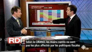 Gérald Fillion  Fiscalité et faibles revenus [upl. by Alioz330]