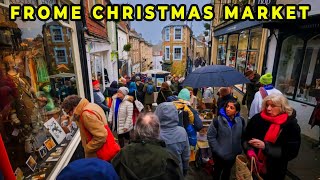 Frome Christmas Market 2022 [upl. by Jorey]