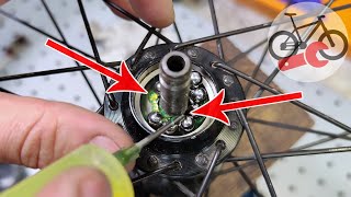 How to Make Your Bicycle Faster Bike Rear Hub Maintenance  Shimano FHRM30 [upl. by Pearlman167]