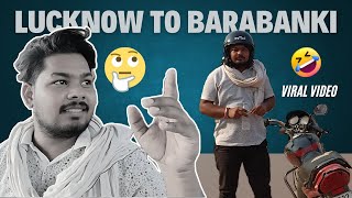 Locknow To Barabanki🏍️ Bike Panchar Ho Gya 😮🥺 The akshat vlogs [upl. by Nav]