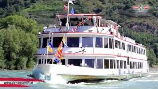 DDSG Blue Danube  Mit dem Schiff durch die Wachau [upl. by Airetal]