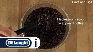 How to Grind Fine Coffee for Espresso Using Your DeLonghi Burr Grinder [upl. by Letsou]