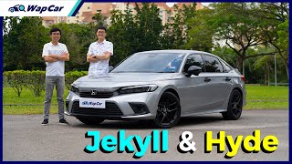 2022 Honda Civic FE RS vs Mazda 3 Sedan  Japanese Flame Wars [upl. by Guillermo]